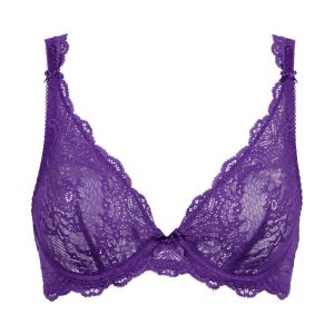 Aubade Danse Des Sens triangle plunge bra Spiced Plum