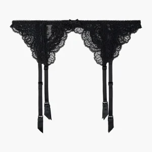 Aubade Dans des sens Suspender belt Noir