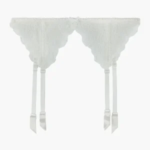 Aubade Dans des sens Suspender belt Opale
