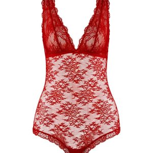 Aubade Danse des sens all lace body Irresistible Red