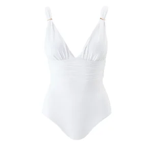 Melissa Odabash PANAREA SWIMSUIT White