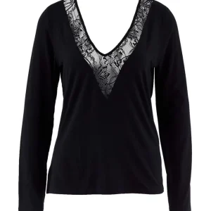 Aubade Lazy Days Long sleeve top Black