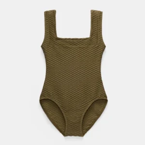 Paula Beachwear Swordfish Solid Khaki