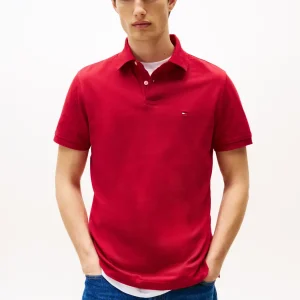 Tommy Hilfiger 1985 Regular Pikétröja Röd Herr