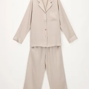 Luna di Seta Silk Pajama Champange