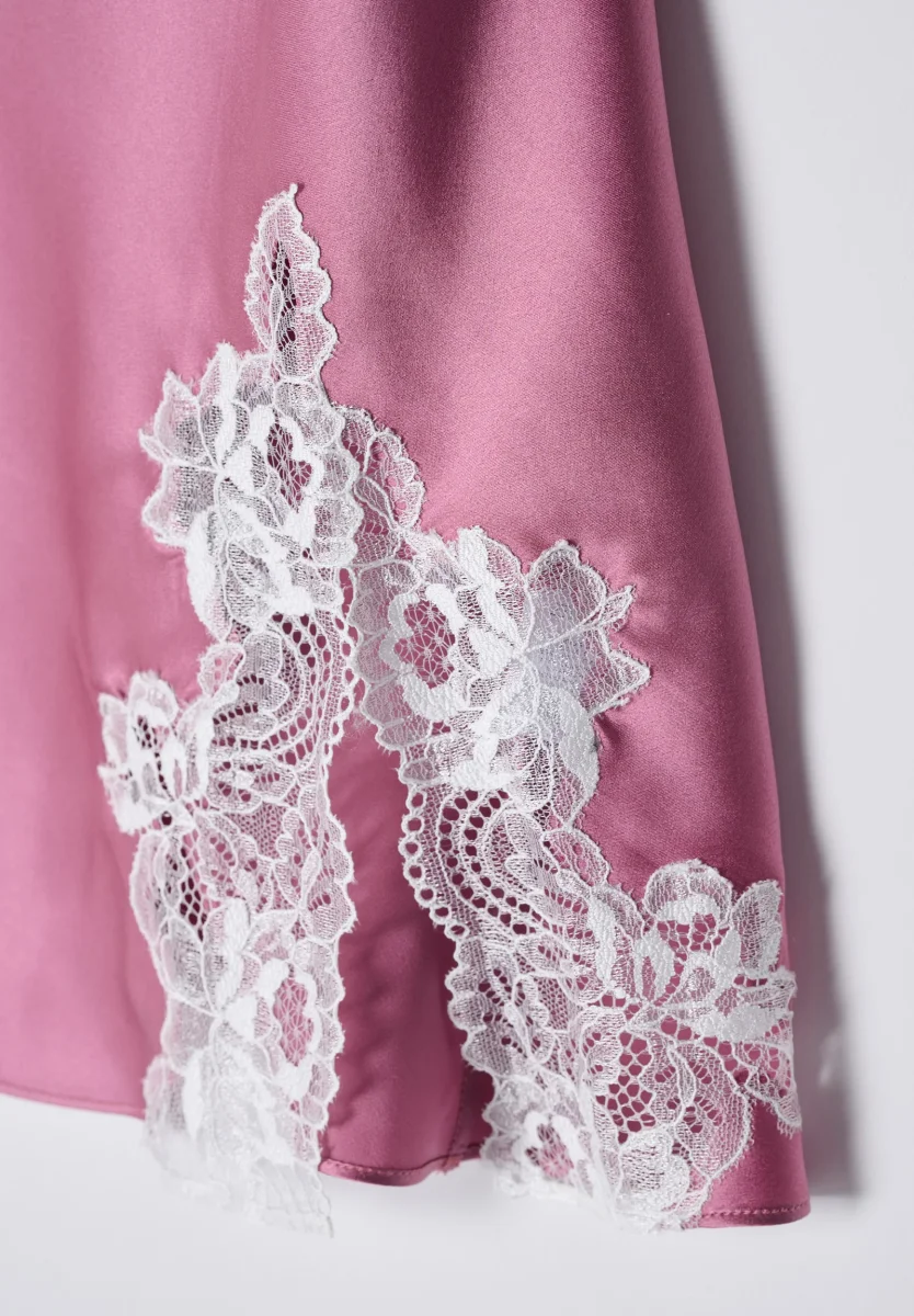 Luna di Seta Chemise Rosé - Bild 5