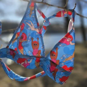 Bikinitopp Kvinnor som vågar Blå | Rino