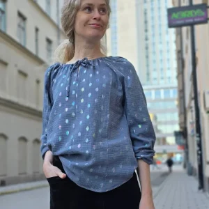 Blus Cozy Blå Sjöjungfru | Rino