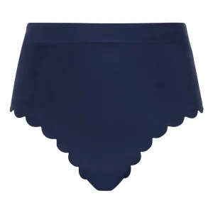 Panache Swim High Waist Bikini Bottoms Signature Ink Blue