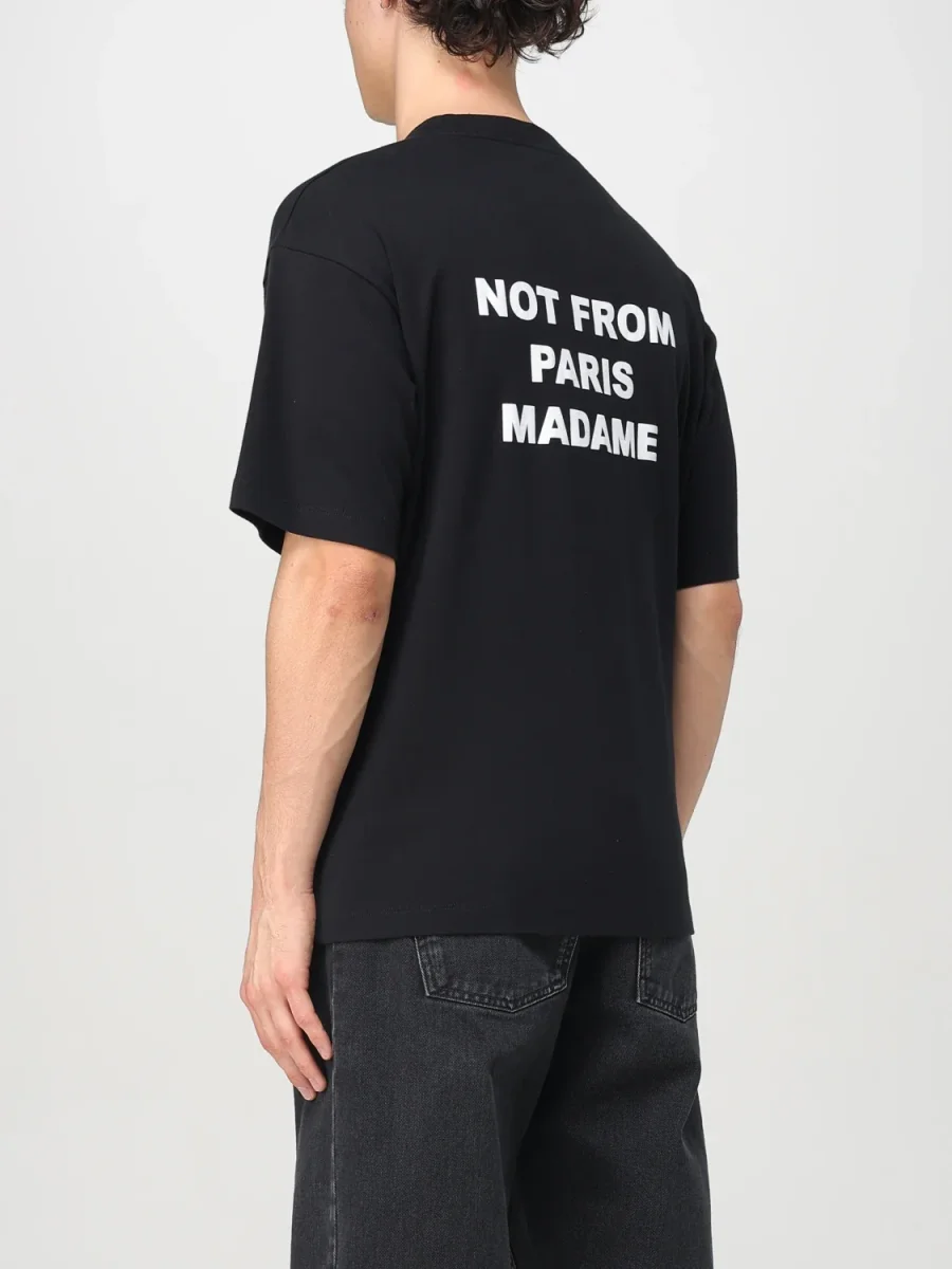 Drôle de Monsieur – Tshirt Slogan BLACK - Bild 3