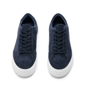 J.Lindeberg Art Signature Suede Sneaker JL Navy