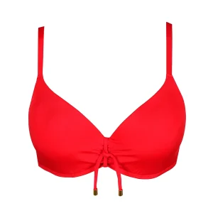 Marie Jo Swim Madurai Padded Plunge Bikini Top Pomme D'amour