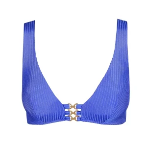 Marie Jo Swim Emly Padded Triangle Bikini Top Electric Blue