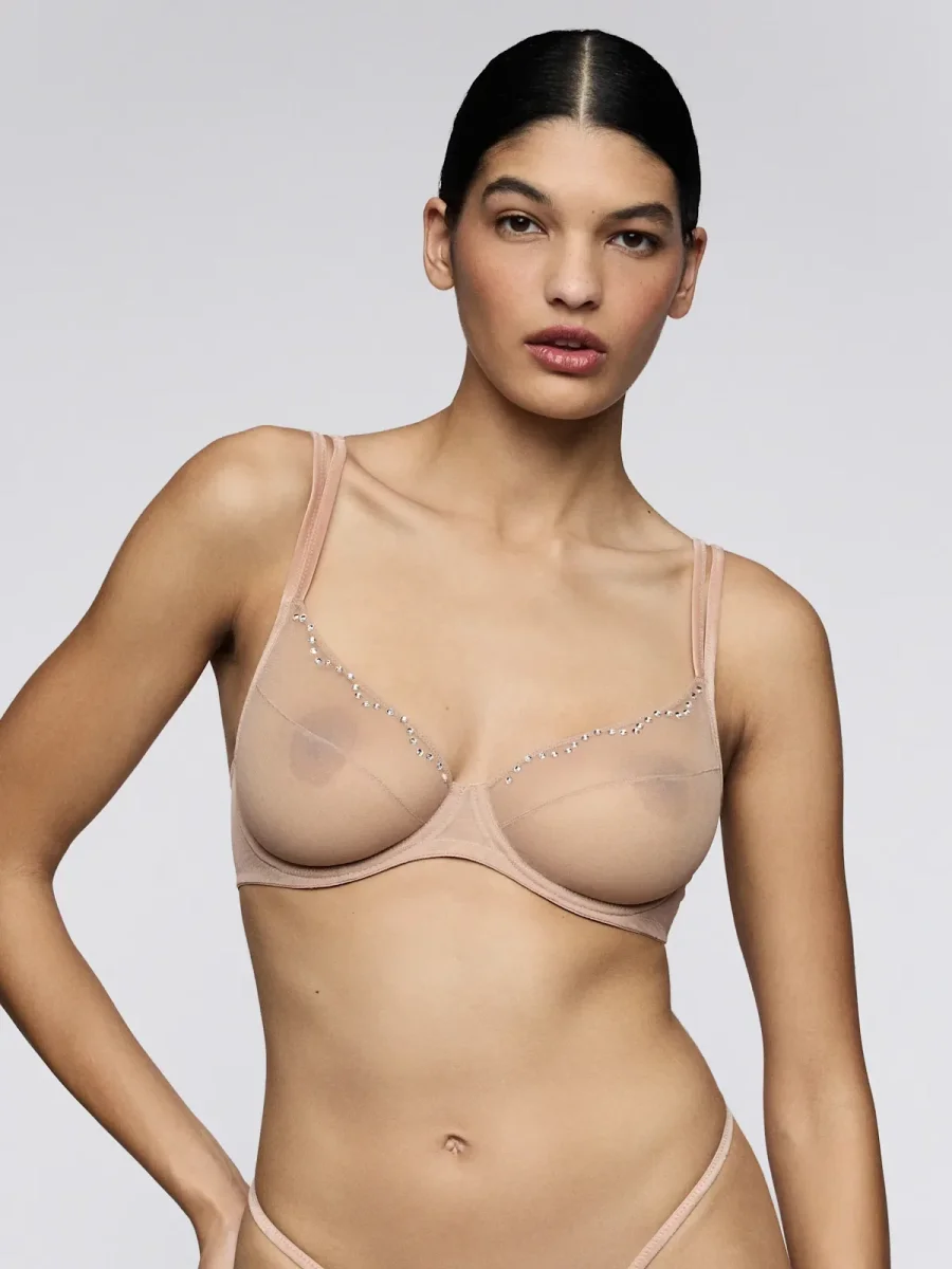 Sarda Chaika Plunge Bra Cream - Bild 4