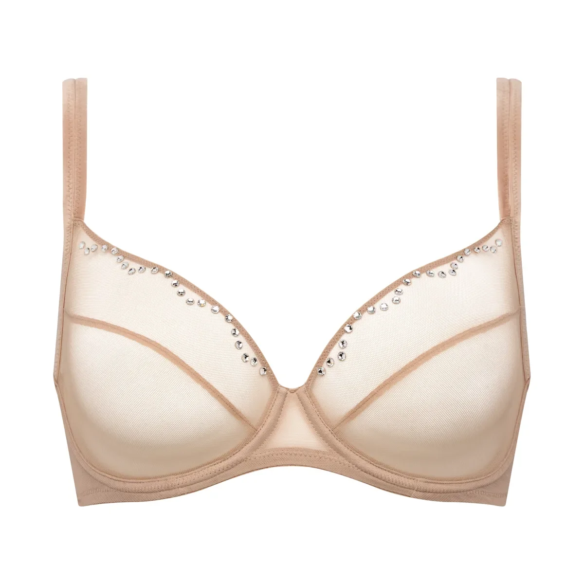 Sarda Chaika Plunge Bra Cream
