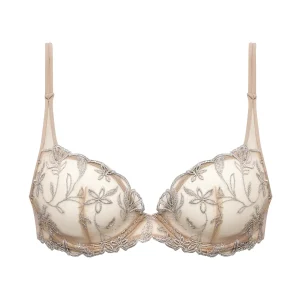 Sarda Shay Plunge Bra Silver