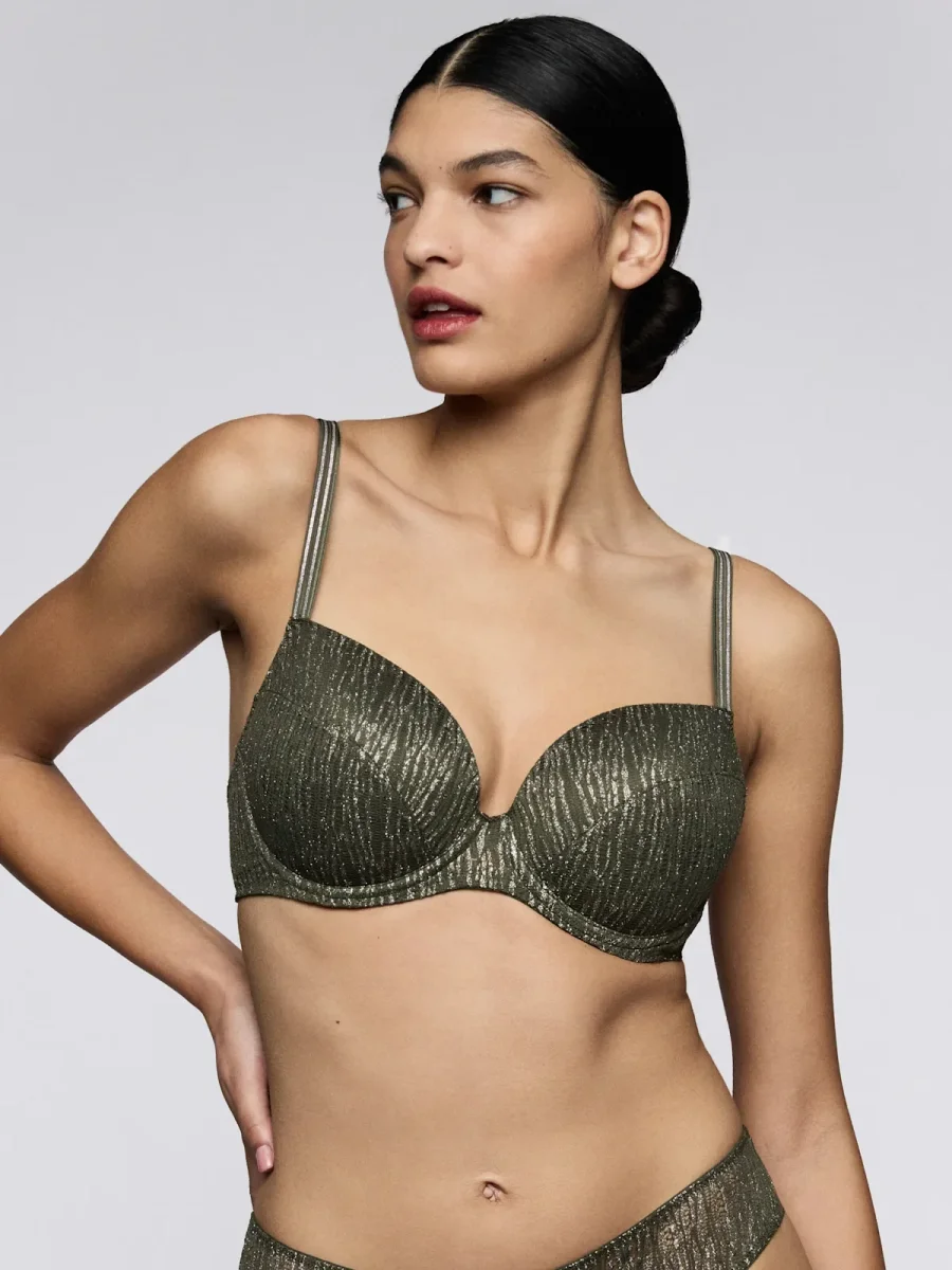 Sarda Tabei Padded Plunge Bra Paradise Green - Bild 9