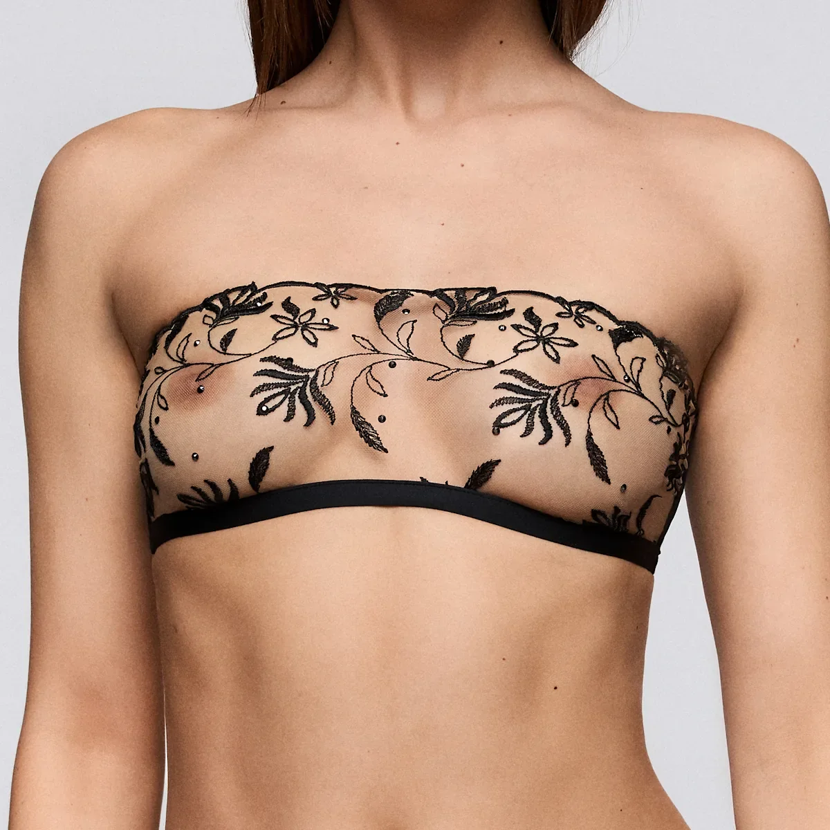 Sarda Shay Non Padded Strapless Bra Black - Bild 4
