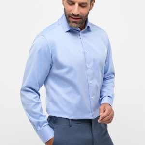 Eterna Ljusblå skjorta covershirt
