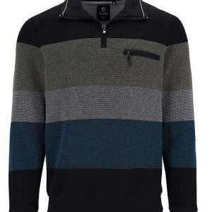 Hajo – Sweatshirt med zip