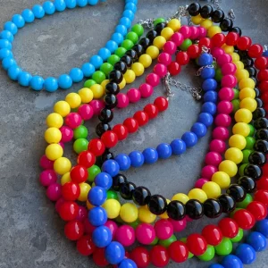 Halsband färgglada olika färger | Rino