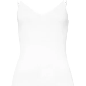 Hanro Cotton Seamless V-neck camisole White