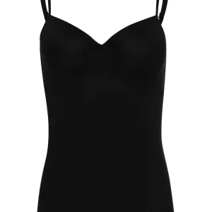 Hanro Allure padded bra camisole Black