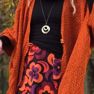 Kaftan Wonder Woman Rost Vita Prickar kortare | Rino