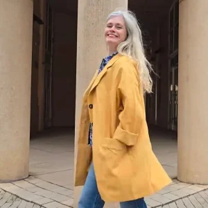Kavaj Oversized Ljusgul | Rino