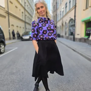 Kjol muslin Svart | Rino