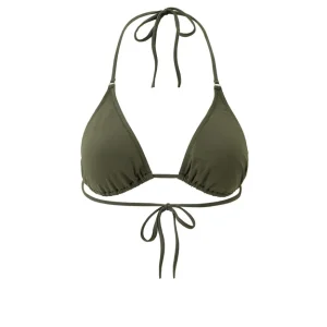 Melissa Odabash Malibu Bikini Top Olive