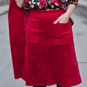 Manchesterkjol Röd | Rino