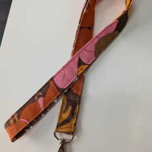 Nyckelband retro BrunRosa | Rino