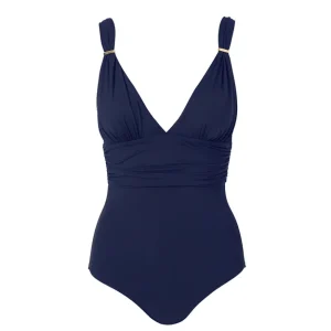 Melissa Odabash PANAREA SWIMSUIT Navy