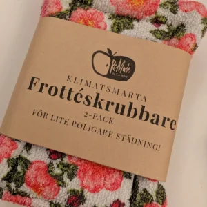 Retro frotteskrubb rosor 2pack | Rino