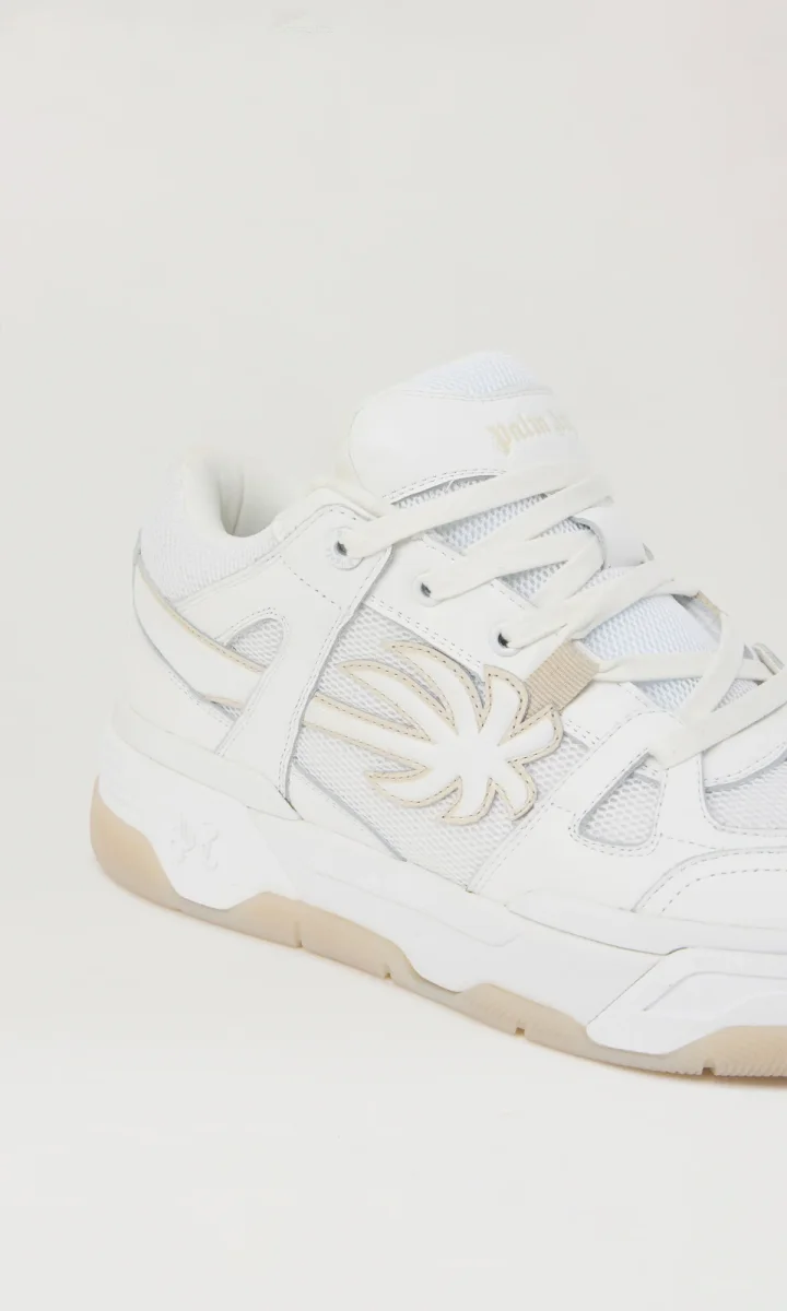 Palm Angels Palm Court Sneaker Herr Vit - Bild 5