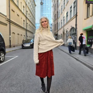 Velourkjol Rost | Rino